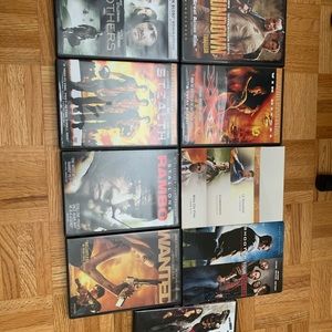 Action Movie DVD Collection